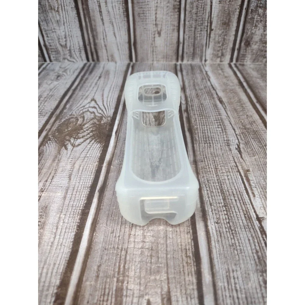 Clear Nintendo Wii Controller Remote Rubber Silicone Cover Sleeve Grip RVL-022